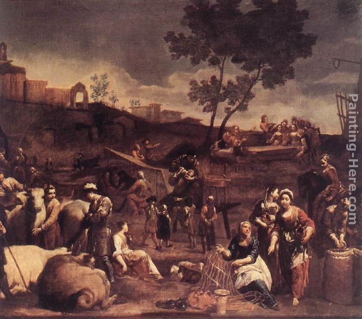 Giuseppe Maria Crespi Village Fair